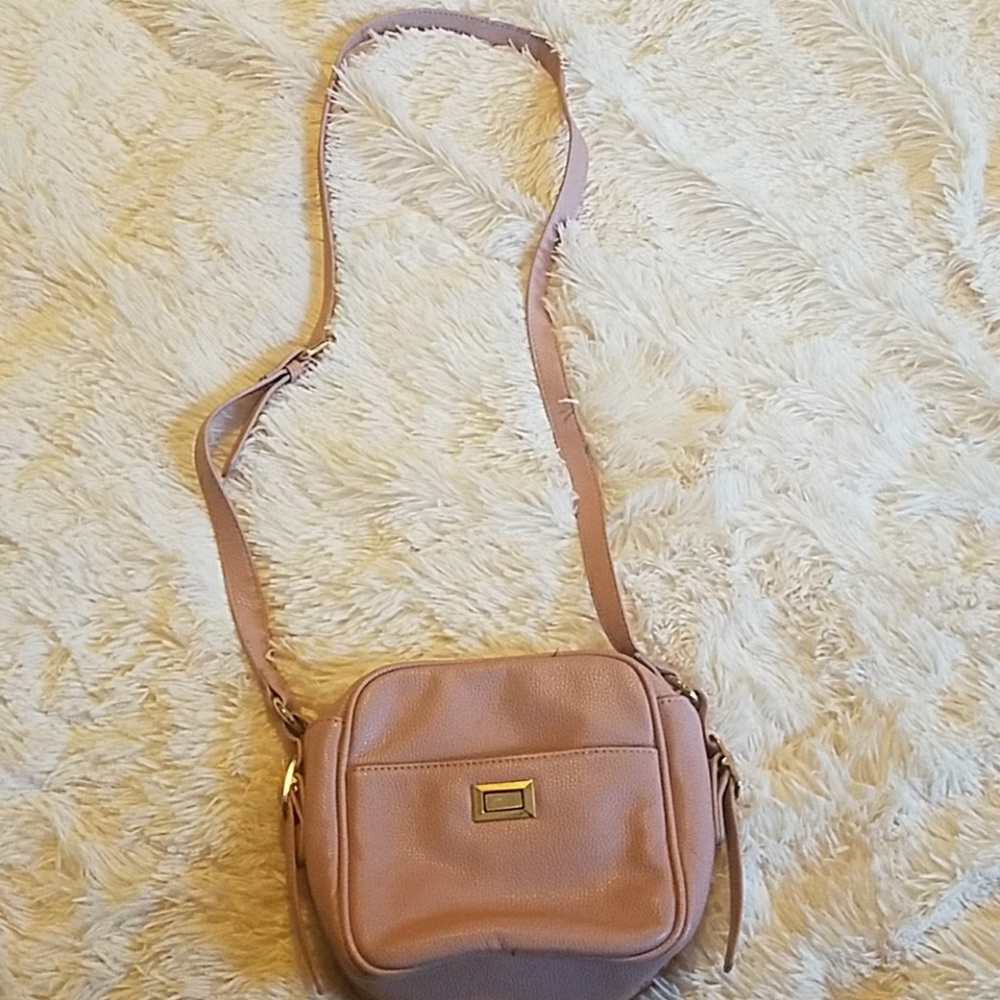 Pink crossbody purse